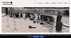 Desktop Screenshot of magaengineering.com